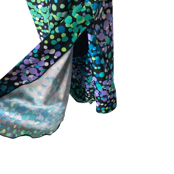 Delta Burke Swimsuit Plus Sz 22W Multicolor Dots Tankini Sarong Retro Colorful - Picture 6 of 9